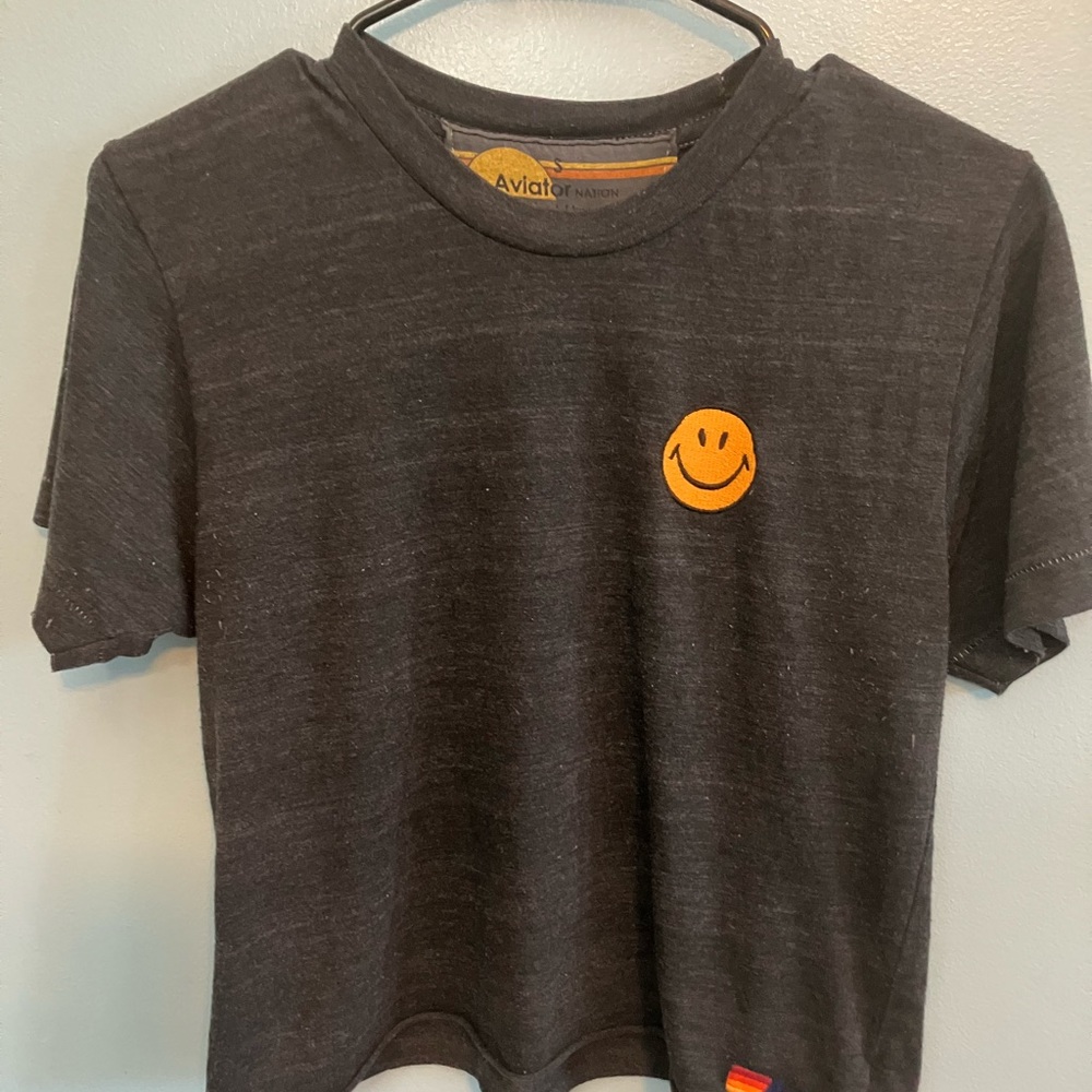 Aviator Nation smiley tee